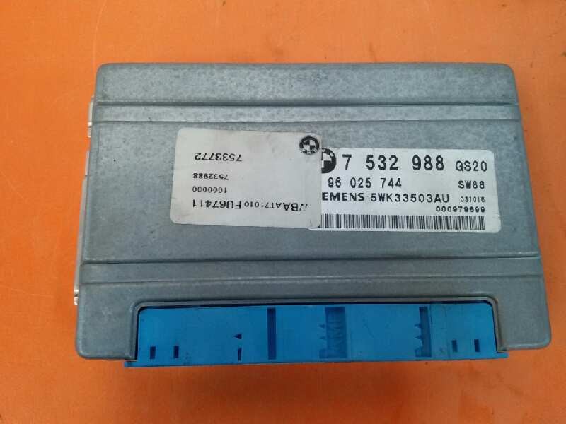 Recambio de centralita cambio automatico para bmw serie 3 compact (e46) 320td referencia OEM IAM 7532988 5WK33503AU 