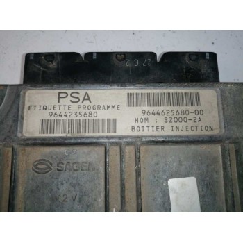 Recambio de centralita motor uce para peugeot 206 berlina 1.4 referencia OEM IAM 9644235680 9644625680 
