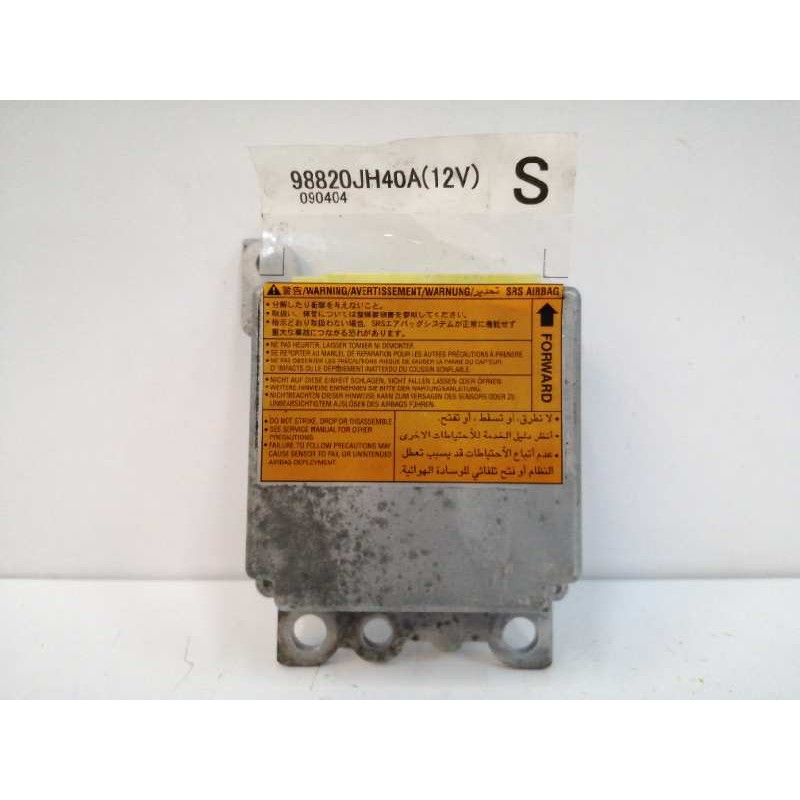 Recambio de centralita airbag para nissan x-trail (t31) 2.0 dci turbodiesel cat referencia OEM IAM 98820JH40A  