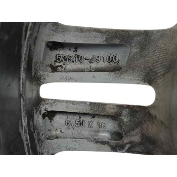 Recambio de llanta para hyundai kona 1.0 tgdi cat referencia OEM IAM 52910J9100 6,5JX16 OFFSET44 5H 5X114