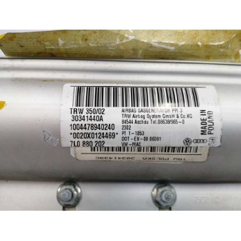 Recambio de airbag delantero derecho para volkswagen touareg (7la) 5.0 v10 tdi cat (ayh) referencia OEM IAM 7L0880202  
