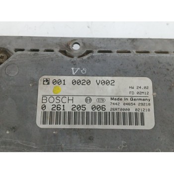 Recambio de centralita motor uce para smart city-coupe (450) 0.6 (450.352, 450.353) referencia OEM IAM 0010020V002  0261205006