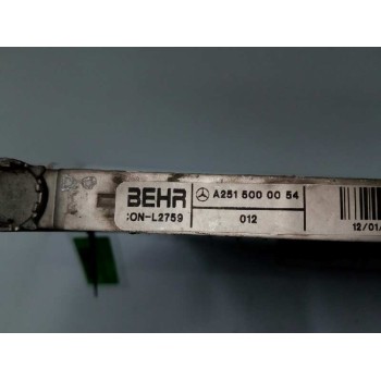 Recambio de condensador / radiador aire acondicionado para mercedes-benz clase m (w164) 3.0 cdi cat referencia OEM IAM A25150000