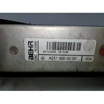Recambio de intercooler para mercedes-benz clase m (w164) 3.0 cdi cat referencia OEM IAM A2515000000  