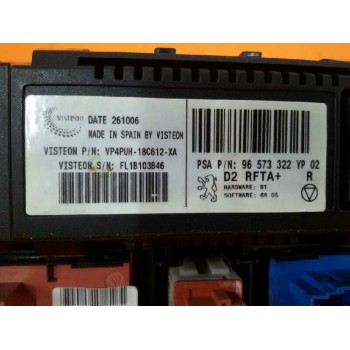 Recambio de mando climatizador para peugeot 407 st sport referencia OEM IAM 96573322YP  