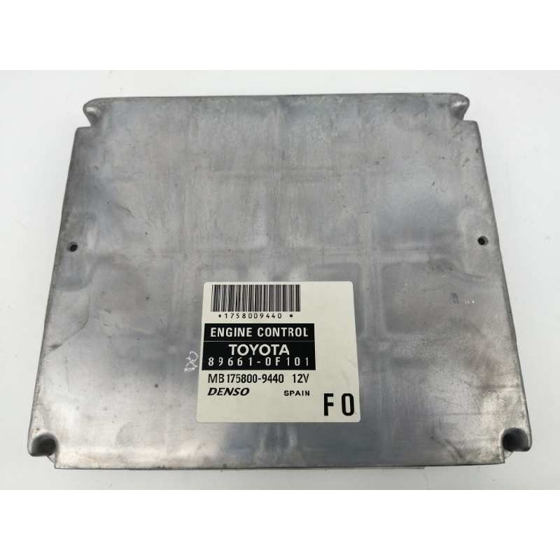 Recambio de centralita motor uce para toyota corolla verso (r1) 2.2 turbodiesel cat referencia OEM IAM 896610F101 MB1758009440 