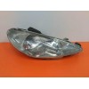 Recambio de faro derecho para peugeot 206 berlina x-line referencia OEM IAM 6205S7 89005131 9640559480