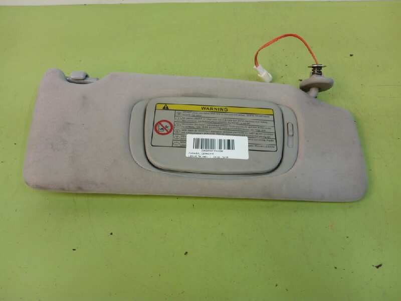 Recambio de parasol derecho para lexus rx 400h referencia OEM IAM Recambio de parasol derecho para lexus rx 400h referencia OEM IAM