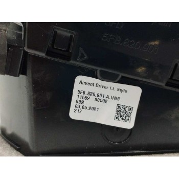 Recambio de rejilla aireadora para seat leon sportstourer (kl8, kld) 2.0 tdi referencia OEM IAM 5FB820901A LADO IZQUIERDO 