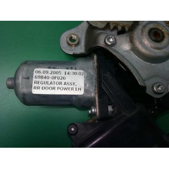 Recambio de elevalunas trasero izquierdo para toyota corolla verso (r1) 2.2 d-4d sol referencia OEM IAM TIJERA 698400F020 