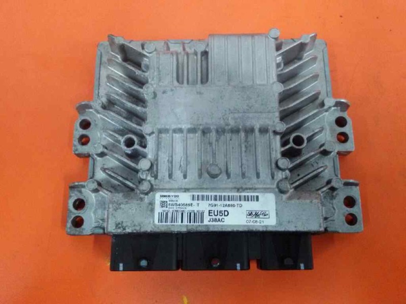 Recambio de centralita motor uce para ford s-max (ca1) trend referencia OEM IAM 7G9112A650TD 5WS40589E 