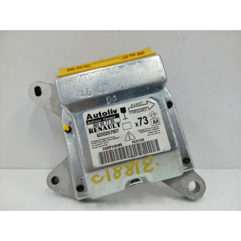 Recambio de centralita airbag para renault vel satis (bj0) privilege referencia OEM IAM 8200267907 602627700 