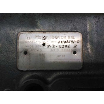 Recambio de caja cambios para nissan trade referencia OEM IAM T5100C  