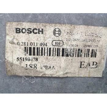 Recambio de centralita motor uce para fiat punto berlina (188) 1.9 jtd 85 dynamic referencia OEM IAM 55198478 0281011494 