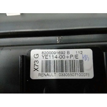 Recambio de airbag delantero derecho para renault vel satis (bj0) privilege referencia OEM IAM 8200091692B  