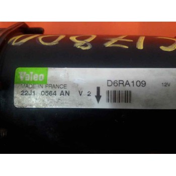 Recambio de motor arranque para peugeot 206 berlina xt referencia OEM IAM D6RA109  