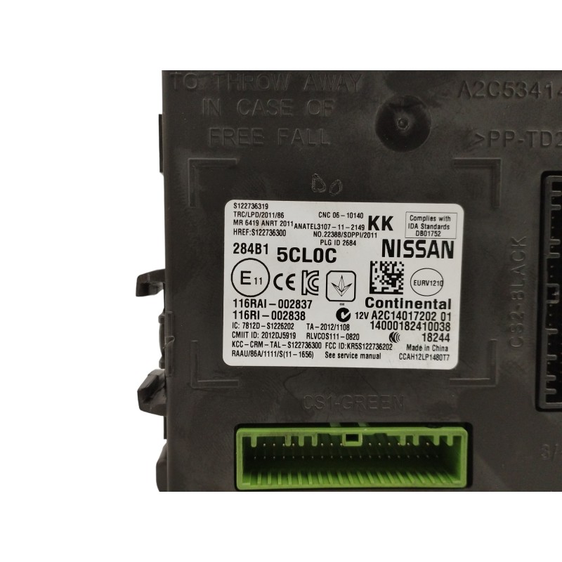 MODULO ELECTRONICO A2C14017202