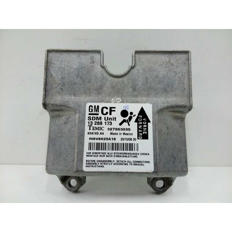 Recambio de centralita airbag para opel zafira b cosmo referencia OEM IAM 13288173 327963935 