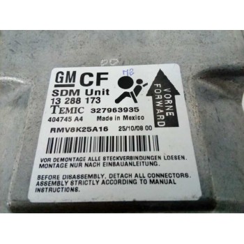 Recambio de centralita airbag para opel zafira b cosmo referencia OEM IAM 13288173 327963935 