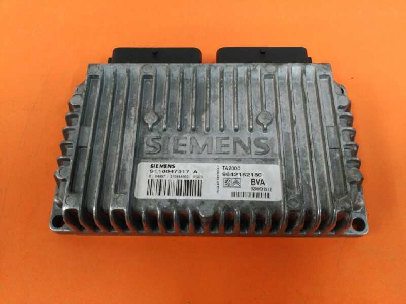 Recambio de centralita motor uce para peugeot 206 berlina xt referencia OEM IAM 9642162180 S118047517A 