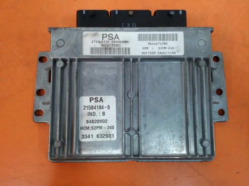 Recambio de centralita motor uce para citroën c5 berlina 1.8 magic referencia OEM IAM 9650133080  