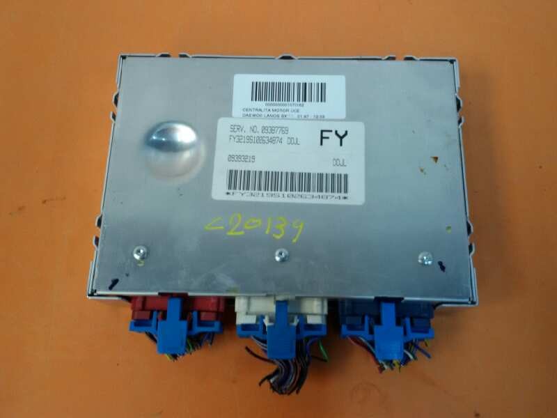 Recambio de centralita motor uce para daewoo lanos sx referencia OEM IAM 09387769 09393219 