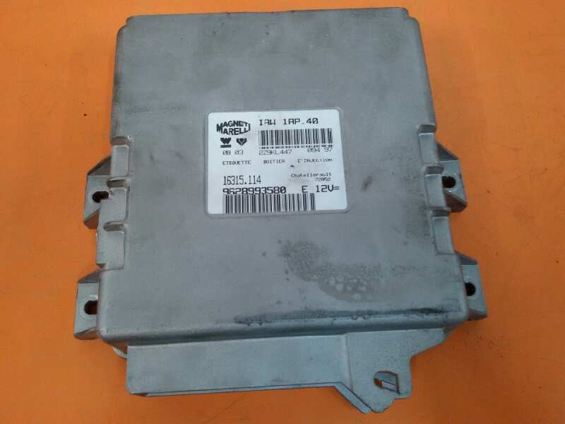 Recambio de centralita motor uce para citroën berlingo 1.4 sx plus familiar referencia OEM IAM 9628993580  