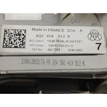 Recambio de columna direccion para audi q2 (gab) 2.0 16v tdi referencia OEM IAM 5Q1419512K  