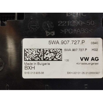 Recambio de modulo electronico para seat leon sportstourer (kl8, kld) 2.0 tdi referencia OEM IAM 5WA907727P CONTROL AIRE ACONDIC