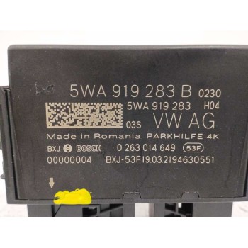 Recambio de modulo electronico para seat leon sportstourer (kl8, kld) 2.0 tdi referencia OEM IAM 5WA919283B APARCAMIENTO ASISTID