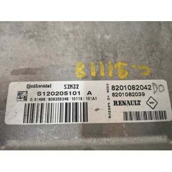 Recambio de centralita motor uce para dacia logan ambiance referencia OEM IAM 8201082042 S120205101A 