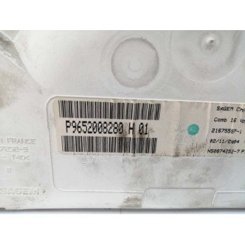 Recambio de cuadro instrumentos para citroën c2 1.1 referencia OEM IAM P9652008280  