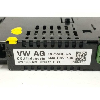 Recambio de modulo electronico para seat leon sportstourer (kl8, kld) 2.0 tdi referencia OEM IAM 5NA035736 USB DOBLE 