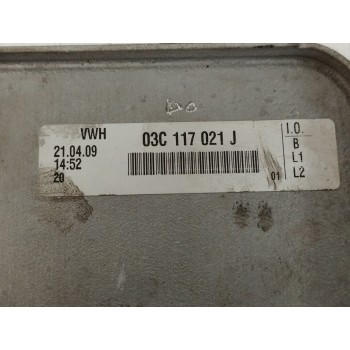 Recambio de enfriador aceite motor para volkswagen golf vi (5k1) sport referencia OEM IAM 03C117021J  