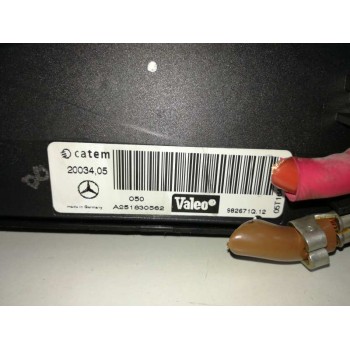 Recambio de resistencia calefaccion para mercedes-benz clase m (w164) 3.0 cdi cat referencia OEM IAM A251830562 ELEMENTO CALEFAC