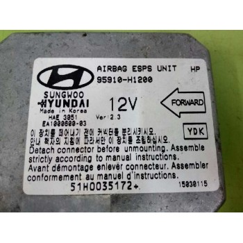 Recambio de centralita airbag para hyundai terracan (hp) 2.9 crdi gl referencia OEM IAM 95910H1200 EA100060003 
