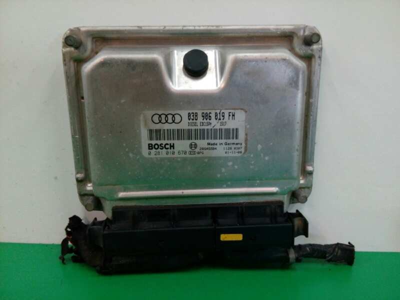 Recambio de centralita motor uce para audi a3 (8l) 1.9 tdi ambiente referencia OEM IAM 038906019FH 0281010670 