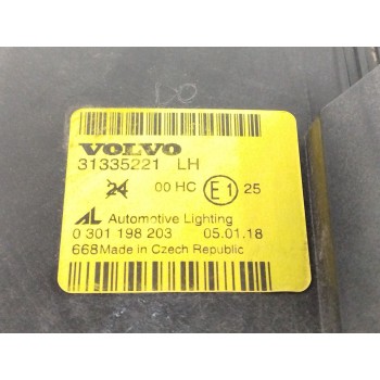 Recambio de faro izquierdo para volvo v50 familiar 2.0 diesel cat referencia OEM IAM 31335221 0301198203 