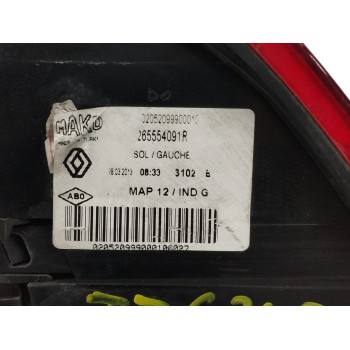 Recambio de piloto trasero izquierdo para renault clio iv 1.5 dci diesel fap referencia OEM IAM 265554091R  