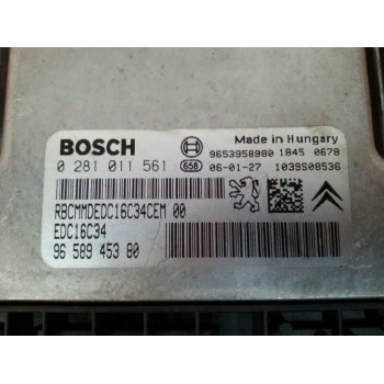 Recambio de centralita motor uce para citroën c5 berlina vtr (e) referencia OEM IAM 9658945380 0281011561 