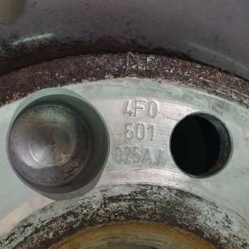 Recambio de llanta para audi a6 berlina (4f2) 3.0 v6 24v tdi referencia OEM IAM 4F0601025AJ 7,5JX16H2 ET45 5H 5X110