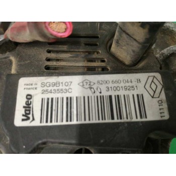 Recambio de alternador para dacia logan ambiance referencia OEM IAM 8200660044B 2543553C SG9B107