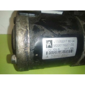 Recambio de motor arranque para peugeot 207 confort referencia OEM IAM V755001780 M000T32271ZE 