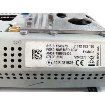 Recambio de sistema navegacion gps para ford c-max trend referencia OEM IAM AM5T18B955DG  