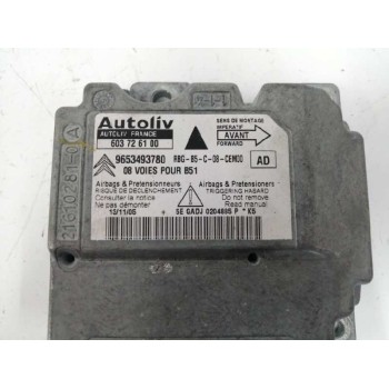 Recambio de centralita airbag para citroën c4 berlina 1.4 16v referencia OEM IAM 9653493780 603726100 
