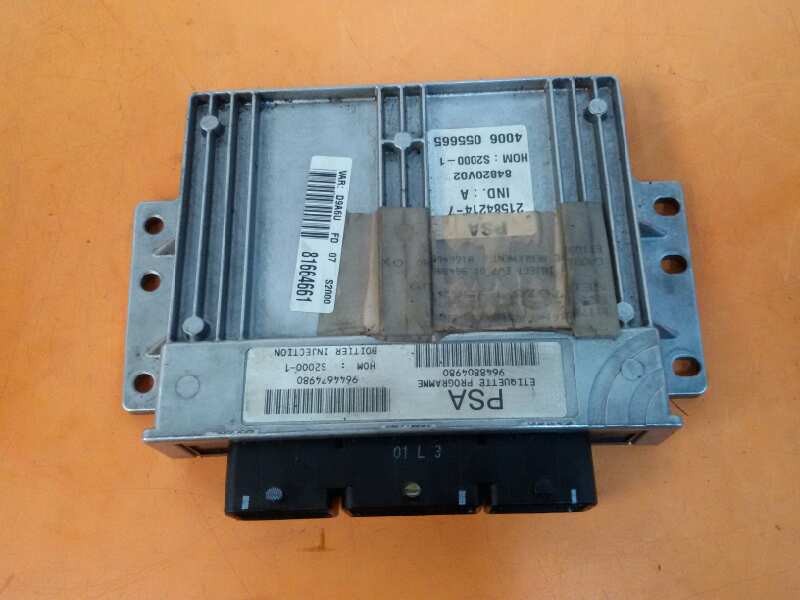 Recambio de centralita motor uce para peugeot 406 berlina (s1/s2) sr pack referencia OEM IAM 9644674980  