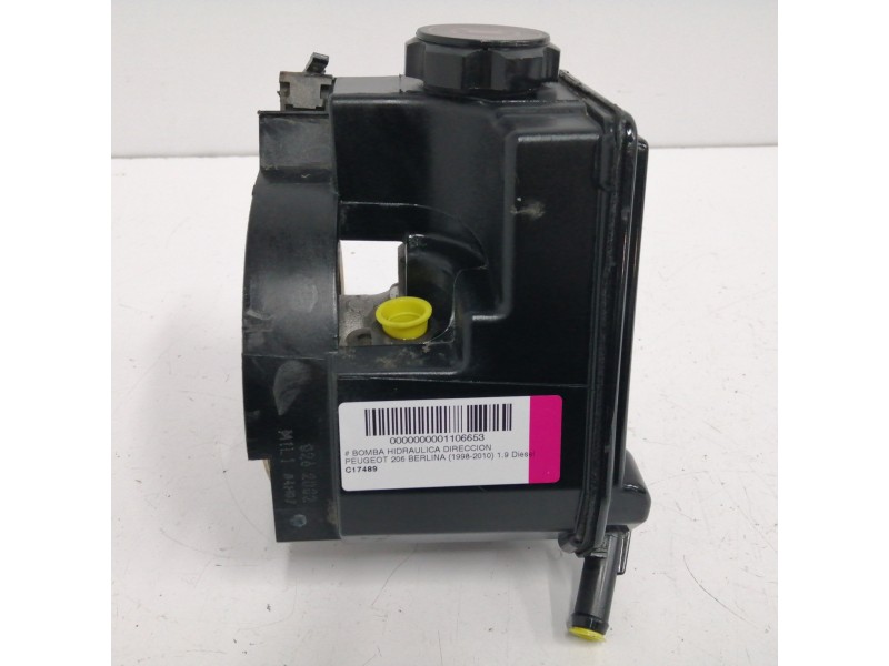 Recambio de bomba direccion para peugeot 206 berlina 1.9 diesel referencia OEM IAM   