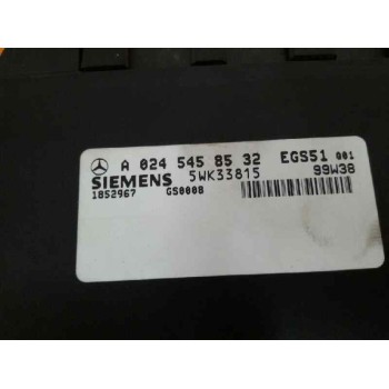 Recambio de centralita cambio automatico para mercedes-benz clase clk (w208) cabrio 320 (208.465) referencia OEM IAM A0245458532