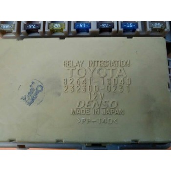 Recambio de caja reles / fusibles para toyota corolla verso (e12) 1.8 linea sol referencia OEM IAM 8264113040  