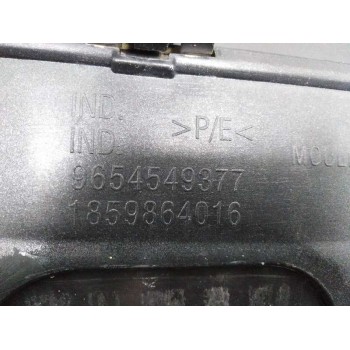 Recambio de paragolpes trasero para peugeot 207 1.6 hdi referencia OEM IAM 9654549377  